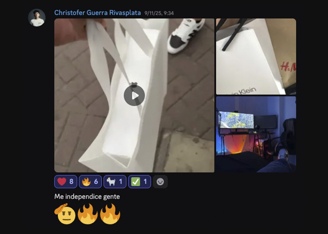 Win de Christofer Guerra en Discord